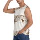 thumbnail image 3 of Fotbe Western Desert Cowboys Men's Camiseta sin Mangas Estampada para Hombres, Playera Casual para Gimnasio, Entrenamiento, Playa-3X-Large, 3 of 7