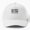 White, variant on Pappy Grandpa Baseball Hat, Father's Day Grandfather Appreciation Design, Everyday Gift Cap