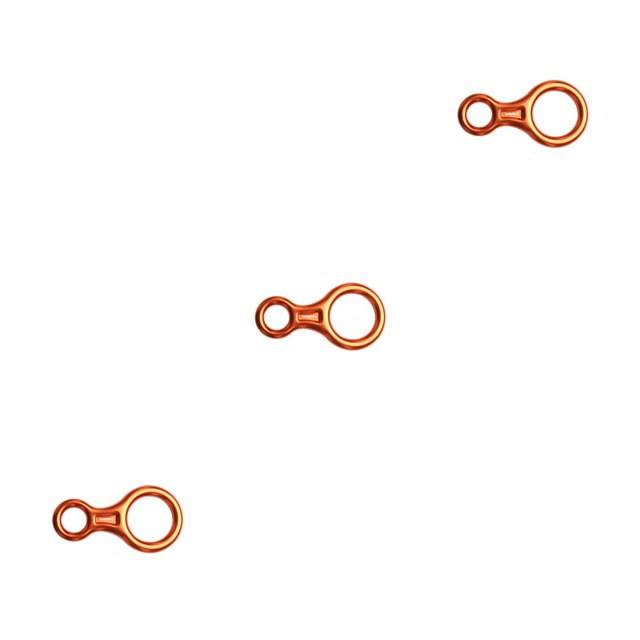 Yuarrent Descensor de equipo de escalada, accesorio práctico resistente y seguro, equipo de escalada en roca en forma de 8 para deportes al Type1 NO1