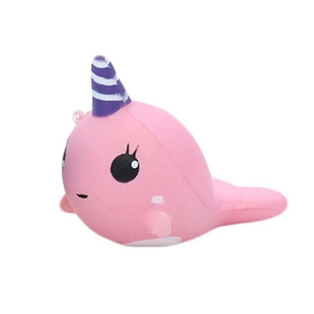 Jouet Licorne Rose Mignonne Baleine à Montée Lente