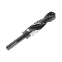 Drill America D/A3F1-3/8 1-3/8" HSS 1/2 Reduced Shank Silver and Deming Drill Bit with 3-Flatted Shanks
