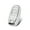 white sliver, variant on OFFCURVE Key Fob TPU Cover Case for Audi ,Car Accessories Smart Keyless Entry,Purple Sliver