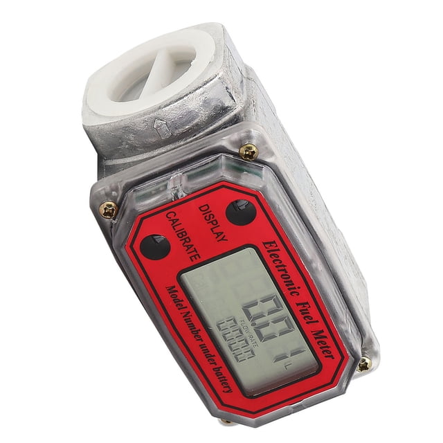 Medidor De Flujo De Turbina Digital 10-200L 1in NPT Mini Medidor De Flujo De Combustible Diesel