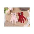 thumbnail image 5 of INSPIRE CHIC Women's Ribbon Brooch Bowknot Pre Tied Bow Ties with Rhinestone, 5 of 5