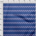 thumbnail image 2 of oneOone Silk Tabby Blue Fabric Geometric & Floral Block Sewing Fabric By The Yard Printed Diy Clothing Sewing Supplies 42 Inch Wide, 2 of 4
