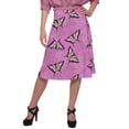 thumbnail image 1 of Moomaya Jupe Imprimée pour Femmes en Poly Spandex Tenue Décontractée Jupe d'Été pour Filles, 1 of 5