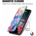 thumbnail image 4 of Compatible with Samsung Galaxy S23 Ultra 5G Wallet Case,Premium Leather Flip Wallet Case with Card Slots Kickstand Magnetic Buckle Shockproof Protective Cover for Galaxy S23 Ultra, 4 of 5