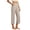 Beige, variant on BUWTTER Pants for Women Casual Blend High Waist Wide Leg Cropped Trousers Loose Comfortable Fashionable Slacks for Women Beige L