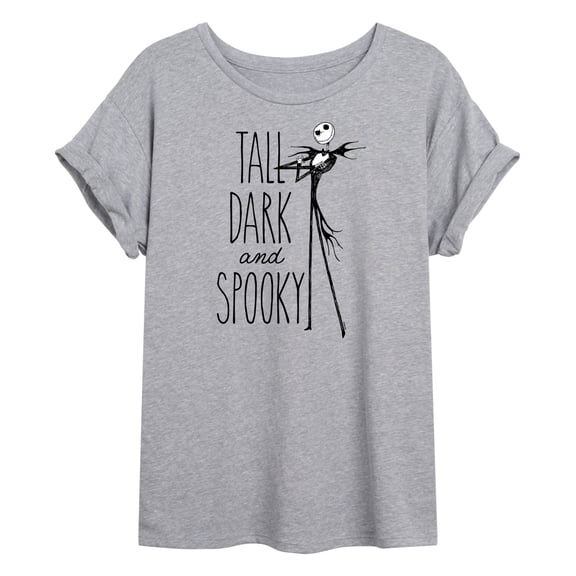 The Nightmare Before Christmas - Tall Dark and Spooky - Juniors Ideal Flowy Muscle T-Shirt