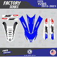 thumbnail image 4 of Kalair GFX Graphics Kit for Yamaha YZ85 (2015-2018) Factory Series, 4 of 5