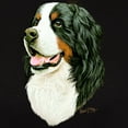 thumbnail image 3 of CafePress - Bernese Mountain Dog Women's Dark T Shirt - Women's Traditional Fit Dark T-Shirt, 3 of 4