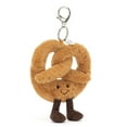 thumbnail image 4 of Official Jellycat Amuseables Pretzel Bag Charm 4" Plush, 4 of 4