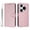 YB02, variant on Vintage Cowhide RFID Blocking Wallet PU Phone Case, Flip Folio Leather Cover with Card Slots, Kickstand & Hand Strap, Shockproof Protective Case for Huawei P90 PRO-Red