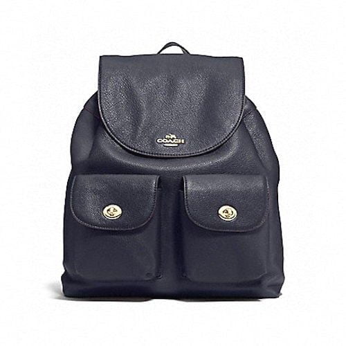 coach midnight blue bag