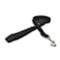 thumbnail image 3 of Dogline Comfort Microfiber Flat Leash for Dogs (W 3/4" L 4ft), Black, 3 of 5