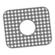 thumbnail image 1 of Escurridor de fregadero , alfombrilla de secado antideslizante, organizador de esponja, grifo de protección Cruz del agujero central Gloria Protector contra salpicaduras para fregadero de grifo, 1 of 9