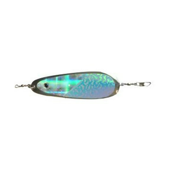 Rocky Mountain Tackle Company 4.25" Nickel Glow Crush Dodger