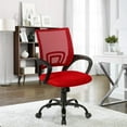 thumbnail image 2 of PayLessHere Ergonomic Office Chair, Lumbar Support, Swivel Rolling for Women(Red), 2 of 7