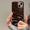 thumbnail image 1 of Funda de teléfono con patrón de seda de lujo para iPhone 14 13 11 12 Pro Max X XS XR 7 8 Plus SE 2 3 funda trasera suave protectora a prueba de golpes, 1 of 4