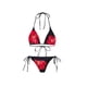 thumbnail image 4 of Trajes de baño para mujer, conjunto de traje de baño estampado de dos piezas a la moda para mujer, trajes de baño para mujer, trajes de baño para mujer, trajes de baño de moda de playa para mujer, 4 of 5
