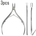 thumbnail image 1 of 1pc Professional Cuticle Cutter Nail Nippers Scissors Manicure Pcomher Pedicure Tong Dead Skin Remover Nail Cuticle Regrowth Tool, 1 of 6