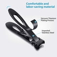 thumbnail image 4 of Lishi Large Stainless Steel Nail Clippers for Thick Toenails and Fingernails (2 Pieces), 4 of 5