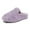 Purple, variant on KANG Slipper French Style Winter Warmth Slip On Shoes With Thick Sole Non Slip Indoor And Outdoor Loafers