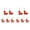 10pcs, variant on 5/10Pcs 2026 Year of Horse Keychain Auspicious Cultural Design Chinese Zodiac Lucky Charms Backpack Pendant