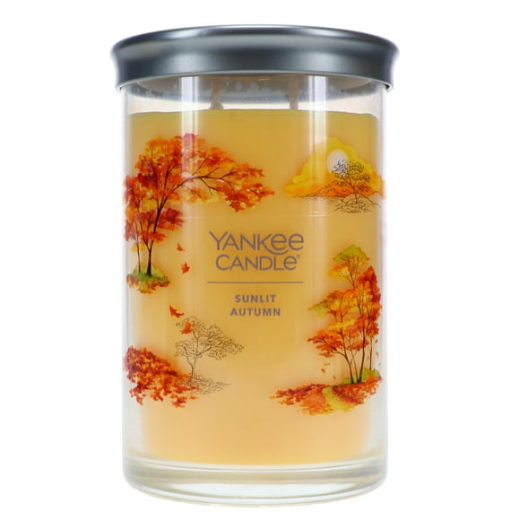 Yankee Vela Signature Large Tumbler SunLit Autumn 20 oz Yankee Candle Yankee Vela Signature Large Tumbler SunLit Autumn 20 oz