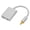 White, variant on Yajisi Dual Port Toslink Digital Optical Audio Splitter Adapter Cable 1 in 2 Out, White (5.12 inches / 13 cm)