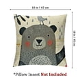 thumbnail image 4 of Cartoon Rhinoceros Animal Blue Outline Sleep Eye Shield Soft Night Blindfold Shade Cover, 4 of 7