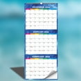 Lihgli Calendar X1,2025 Wall Calendar 3 Month Display Calendar,2025