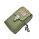 thumbnail image 4 of Riñonera de cuero PU multifunción para hombre al aire libre, bolso informal para teléfono móvil, bolsillo para hombre, cinturón deportivo para viajes al aire libre, 4 of 5