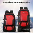 thumbnail image 5 of Outdoor Expandable 50-60L Backpack Hiking Travel Bag Large Capacity Backpack, Usupdd 2025 Outdoor Expandable 50-60L Backpack Hiking, 5 of 7