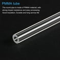 thumbnail image 4 of Uxcell 2 Pcs Clear Acrylic Pipes Round Tube for Lamps and Lanterns 4mm x 8mm, 4 of 6