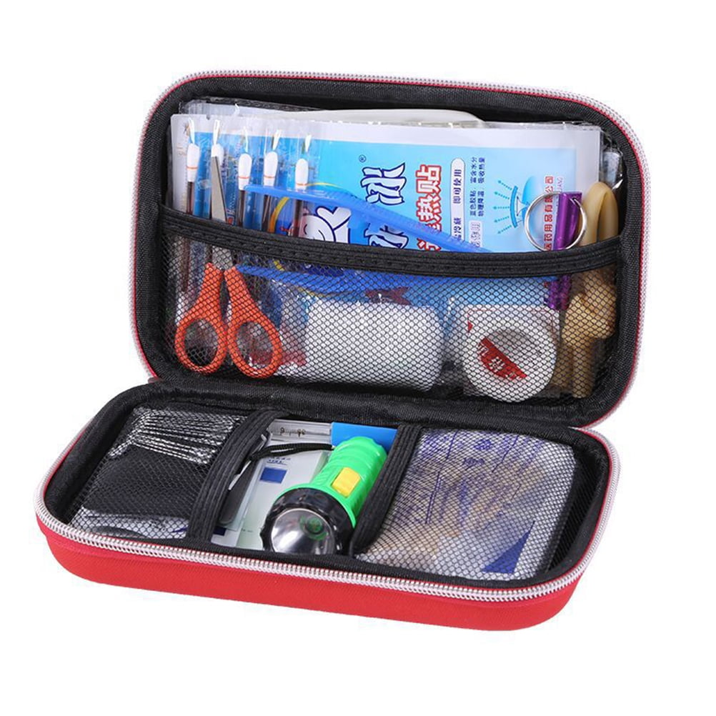 Portable Outdoor First Aid Kit Bag Empty Box Emergency Survival EVA Oxford Case for Home Camp Travel