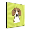 thumbnail image 1 of "Caroline's Treasures Tablero de ajedrez, color verde lima, Beagle, panel de ilustraciones, decoración de pared, multicolor" Caroline's Treasures BB1301UP88, 1 of 1