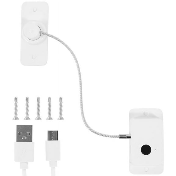 Fingerprint Fridge Lock, Refrigerator Safety Lock, Intelligent Cabinet Lock for Drawers, Dishwasher, Toilet and Cabinet