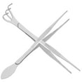 thumbnail image 2 of Miangastore 1 Set of Precision Tweezers Rake Set Stainless Steel Tweezers Stainless Steel Rake Tweezers, 2 of 9
