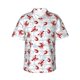 thumbnail image 1 of Fotbe Cartoon Lobsters Camisa Hawaiana para Hombre Unisex – Camisa Casual de Verano con Botones de Manga Corta de Algodón y Lino,Small, 1 of 7