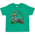 thumbnail image 3 of Inktastic Frog, Worm, Mushrooms Nature Scene Boys or Girls Toddler T-Shirt, 3 of 5