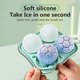 thumbnail image 4 of Moldes de silicona para discos de hielo de fútbol, cubitos de hielo, bandeja de silicona de grado alimenticio, perfectos para enfriar whisky, diseño plegable reutilizable, moldes de hielo, 4 of 7