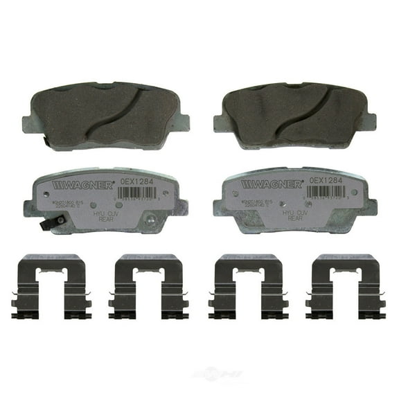 Disc Brake Pad Set Fits select: 2011-2015 KIA SORENTO, 2013-2016 HYUNDAI SANTA FE SPORT
