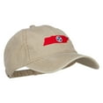 thumbnail image 5 of Tennessee State Flag Map Embroidered Washed Cap - Khaki OSFM, 5 of 5
