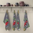 thumbnail image 5 of GZHJMY Christmas Car Truck Kitchen Towels Set of 1 Dishcloths Hand Towels Tea Towels Ultra Absorbent for Cleaning Washing Drying Dishes Tableware 28'' x 18'', 5 of 7