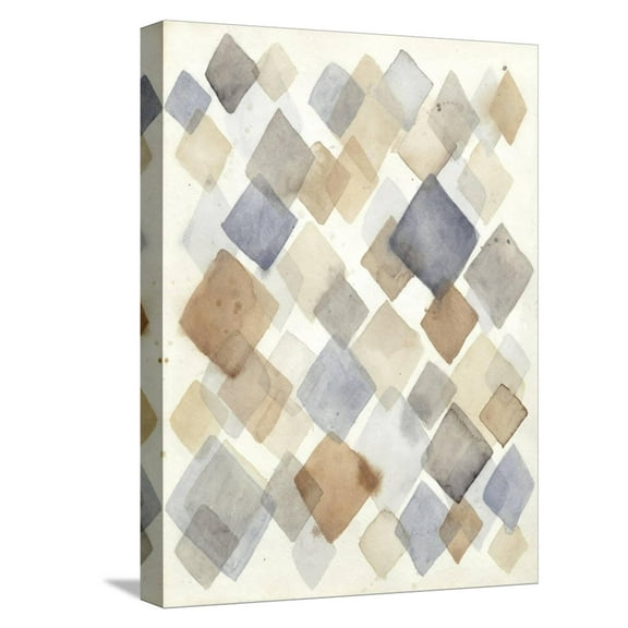 Art.com Parallel II Stretched Canvas Print Wall Art by Megan Meagher, 12" x 16"