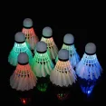 thumbnail image 3 of 4Pcs Lighting Badminton Dark Night Colorful LED Lighting Sport Badminton Light Spot Shuttle cock Accessories shuttlecock Red, 3 of 6