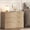 Brown, variant on Casendy Upscale Smart High Nightstand with LED Lights, Wireless Charging & USB Ports, Modern 3-Drawer Bedside Table for Bedroom