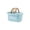 Blue, variant on Honmine Handheld Shower Basket Multifunctional, Bathroom Toiletries Leaking Storage Basket, Hollowed Out Large Open Storage Bin for Shower