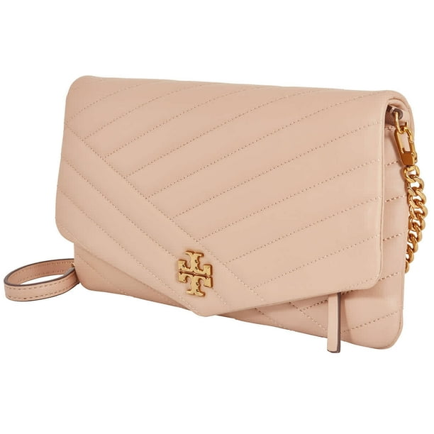 Tory Burch Kira Chevron Clutch- Devon Sand Tory Burch Kira Chevron Clutch- Devon Sand
